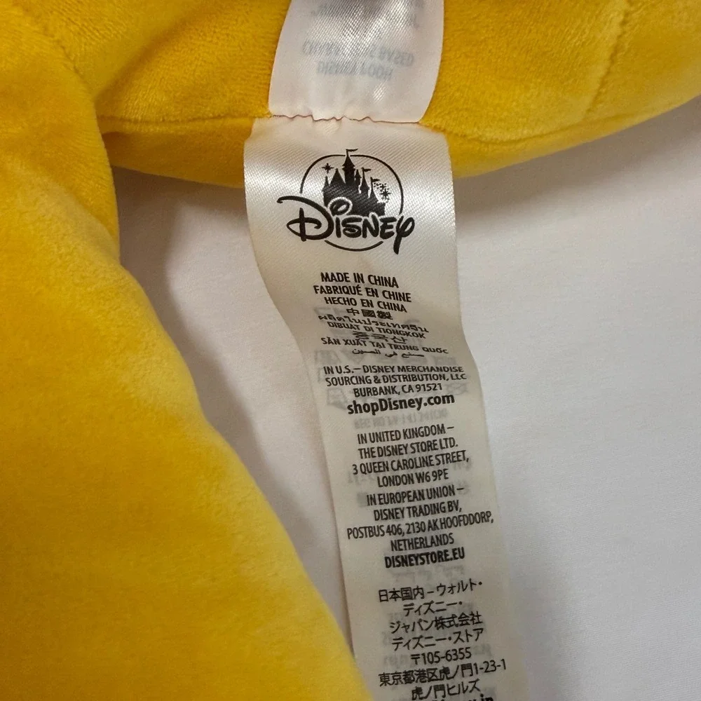 Disney Winnie the Pooh Cuddleez‎ Large Sleeping Plush Pillow 23 Inch Yellow Red